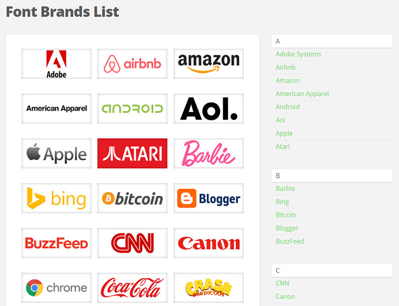 Chia sẻ website cho phép tìm và sử dụng font chữ cực đẹp từ logo các thương hiệu nổi tiếng - Hình 2