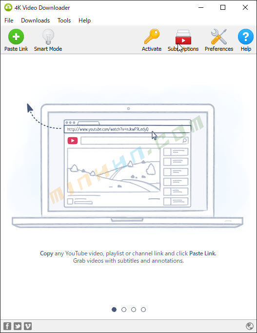 Download 4K Video Downloader v4.7.0.2602 Full Version - Tải video chất lượng cao từ Facebook, Youtube - Hình 1