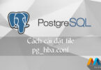 Cách cài đặt file pg_hba.conf