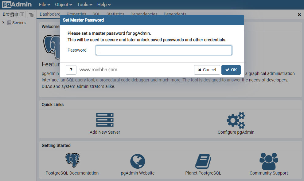 Thiết lập môi trường kết nối CSDL và PostgreSQL service - Hình 10