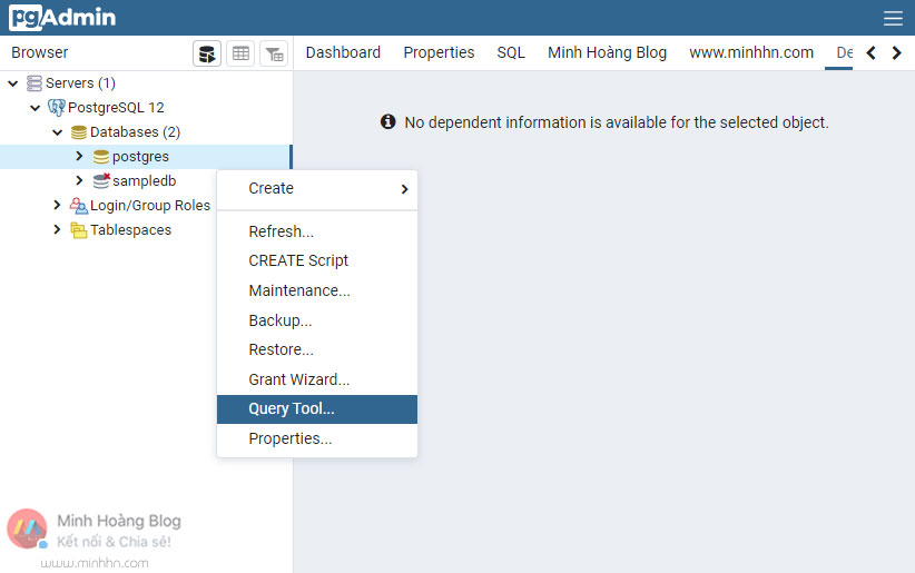 Tạo mới cơ sở dữ liệu - CREATE DATABASE - Hình 1