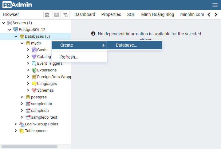 Cách load cơ sở dữ liệu mẫu vào PostgreSQL - Hình 4