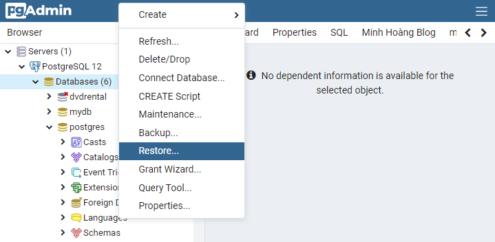 Cách load cơ sở dữ liệu mẫu vào PostgreSQL - Hình 7