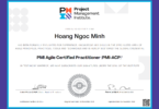 Hoàng Ngọc Minh - PMI Agile Certified Practitioner (PMI-ACP)®